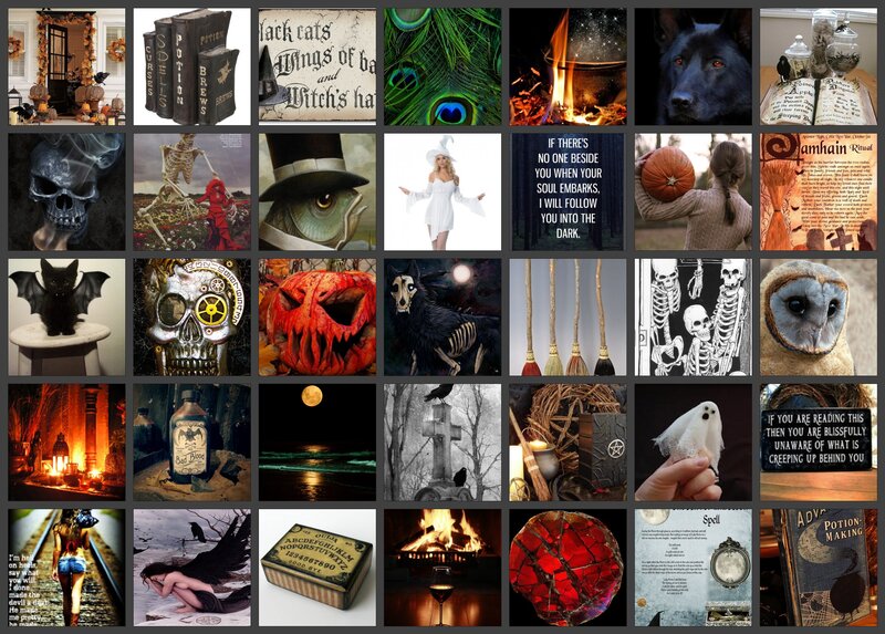 Halloween Collage