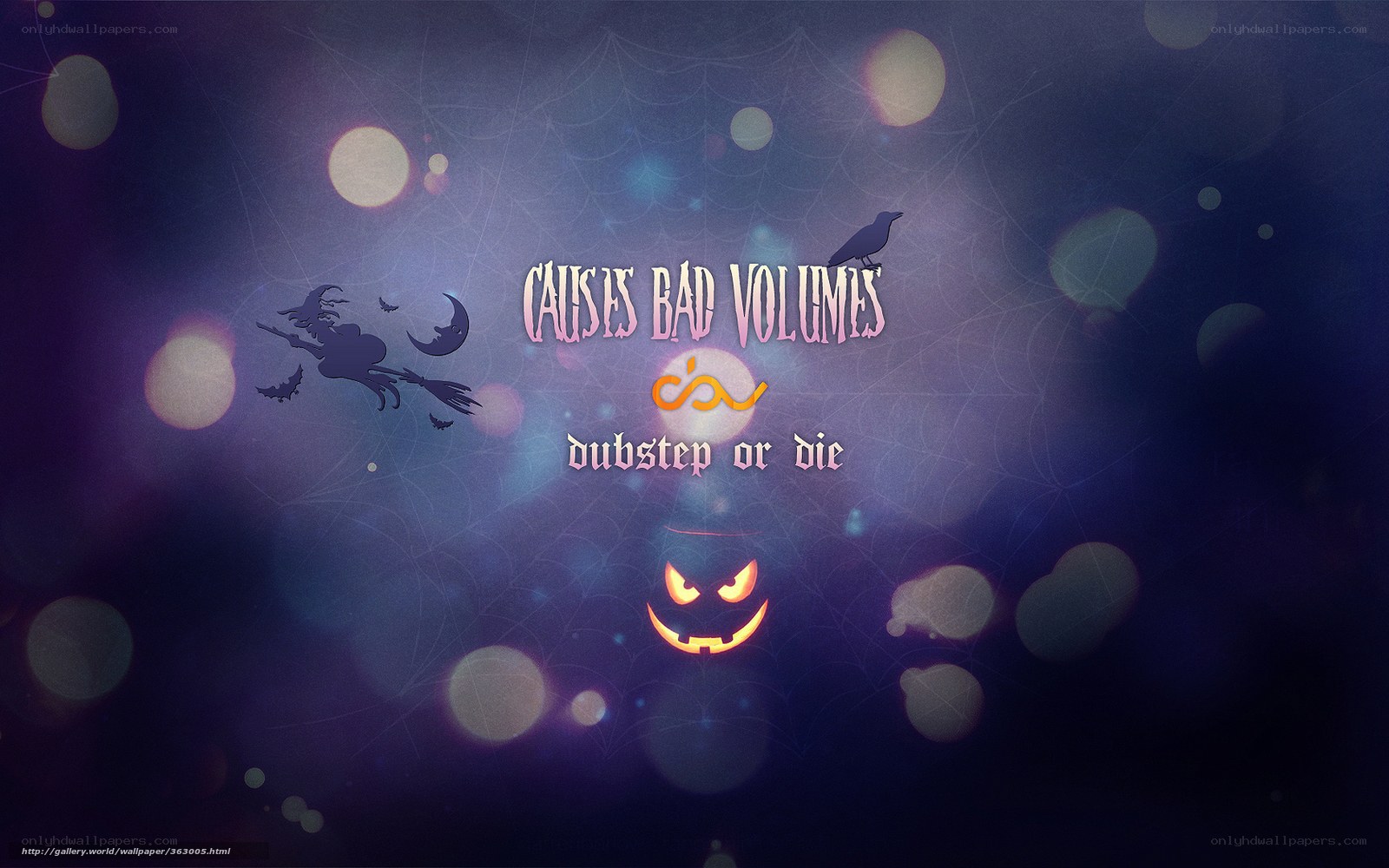 Halloween dubstep wallpaper