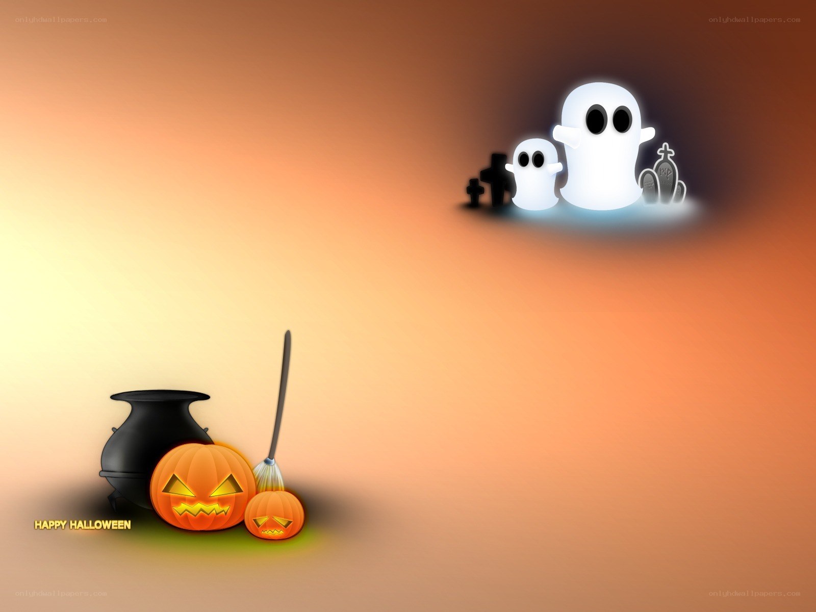 Halloween festive scene