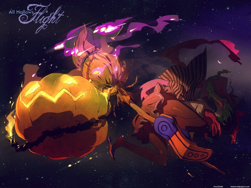 Halloween flight art