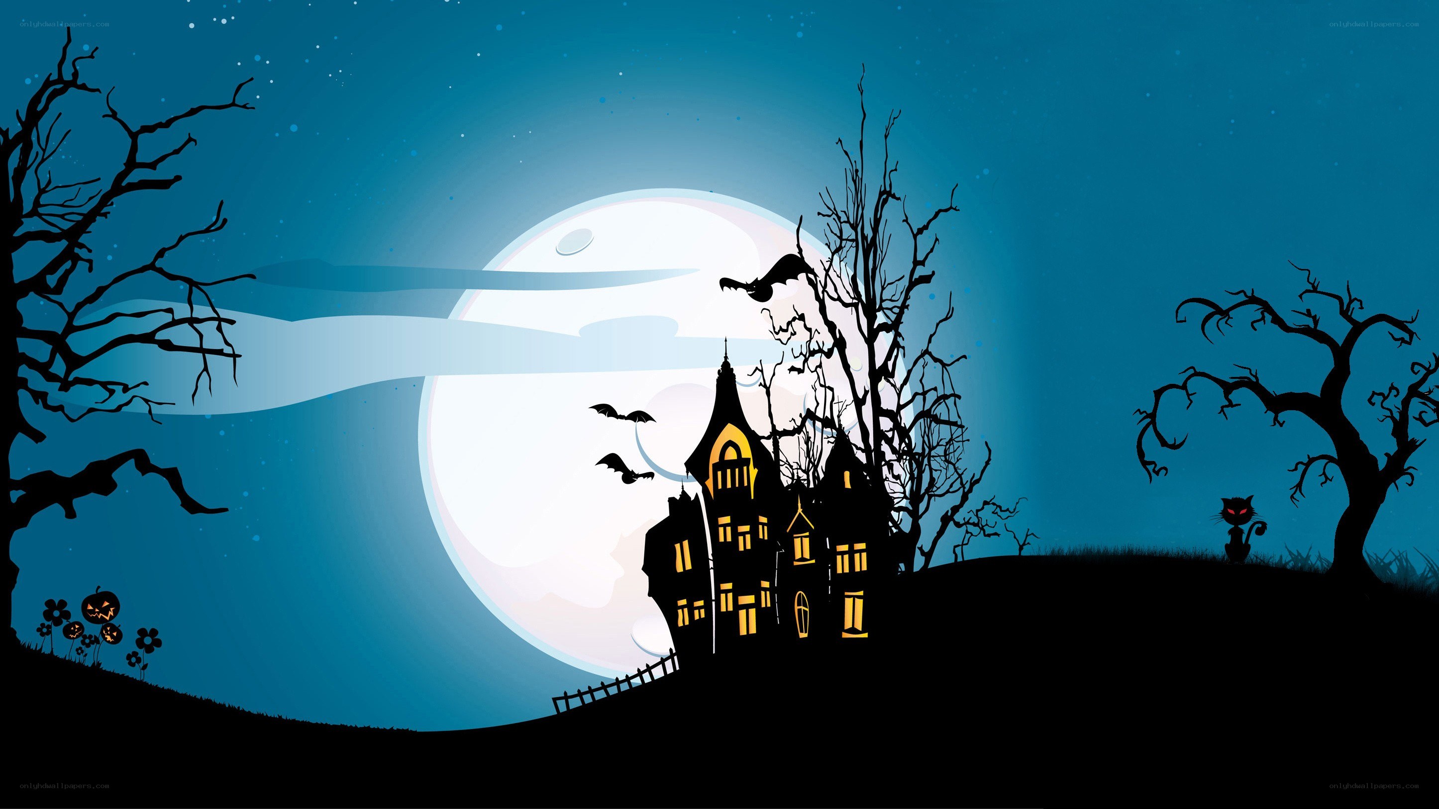 Halloween haunted house