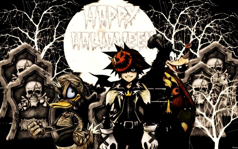 Halloween Kingdom Hearts art
