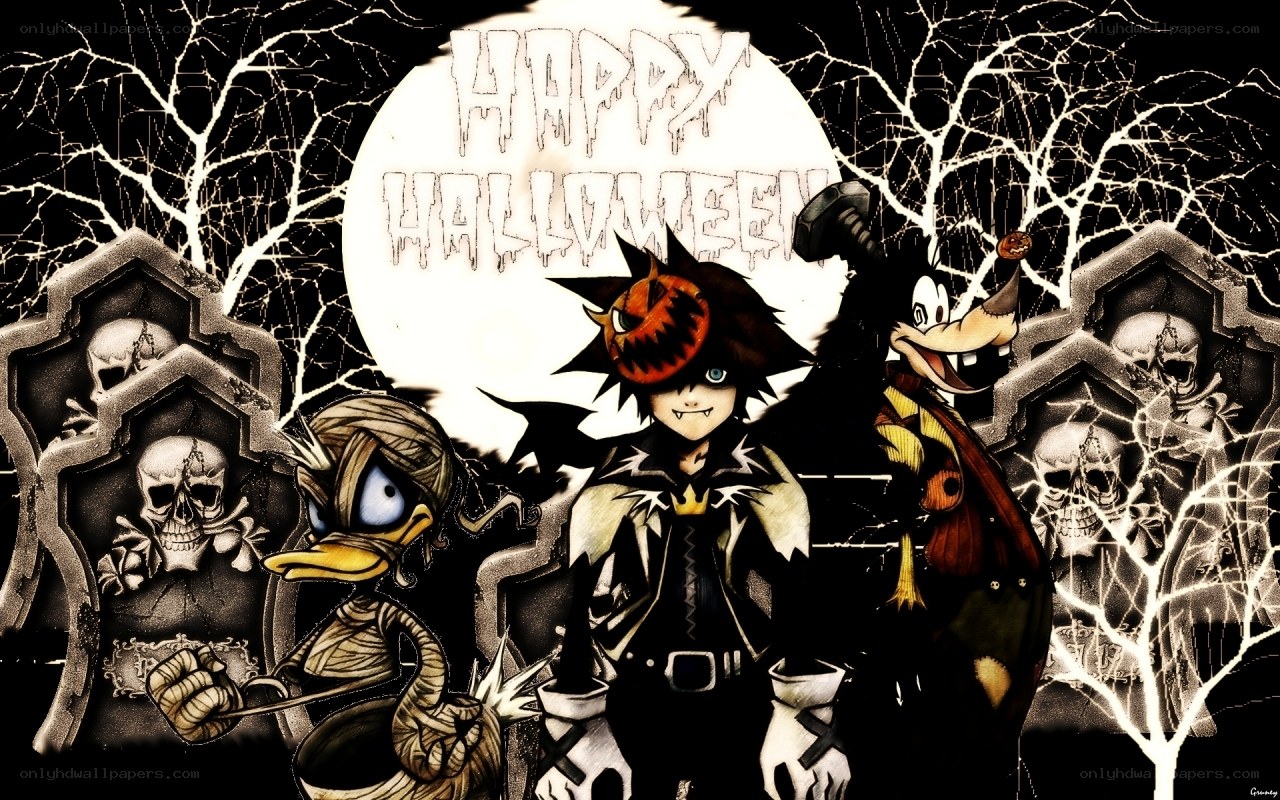 Halloween Kingdom Hearts art