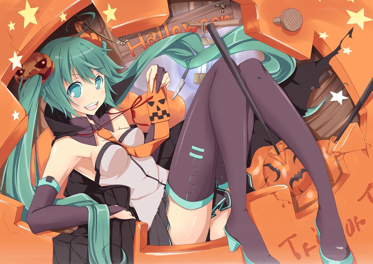 Halloween Miku in a box
