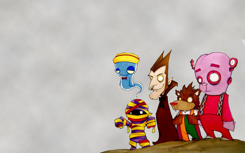 Halloween monster group