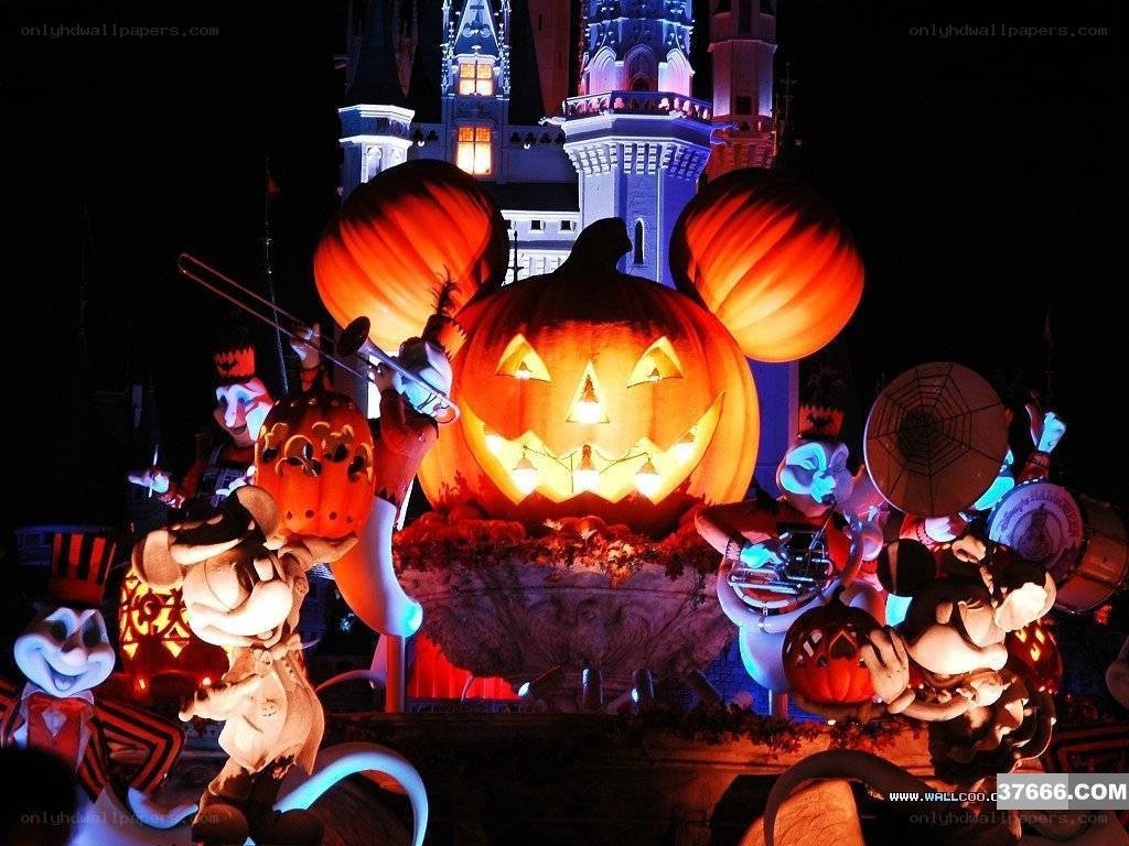 Halloween parade at Disney