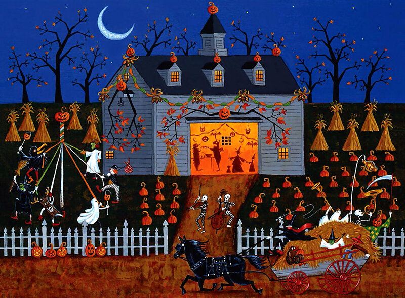 Halloween Party at Barn