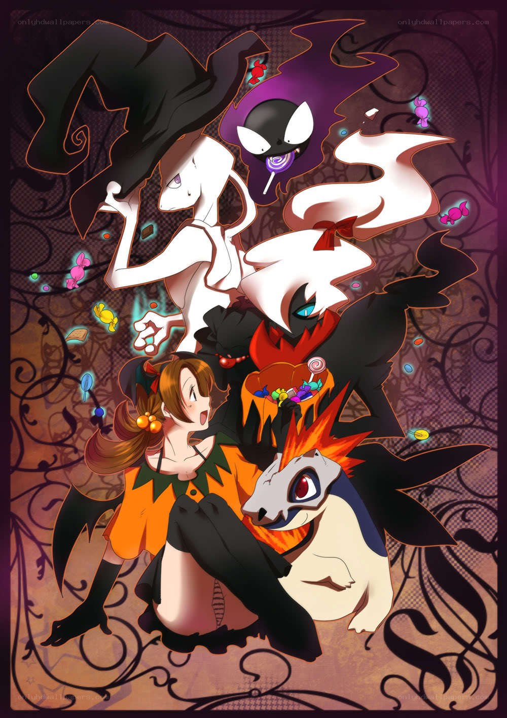 Halloween Pokémon art