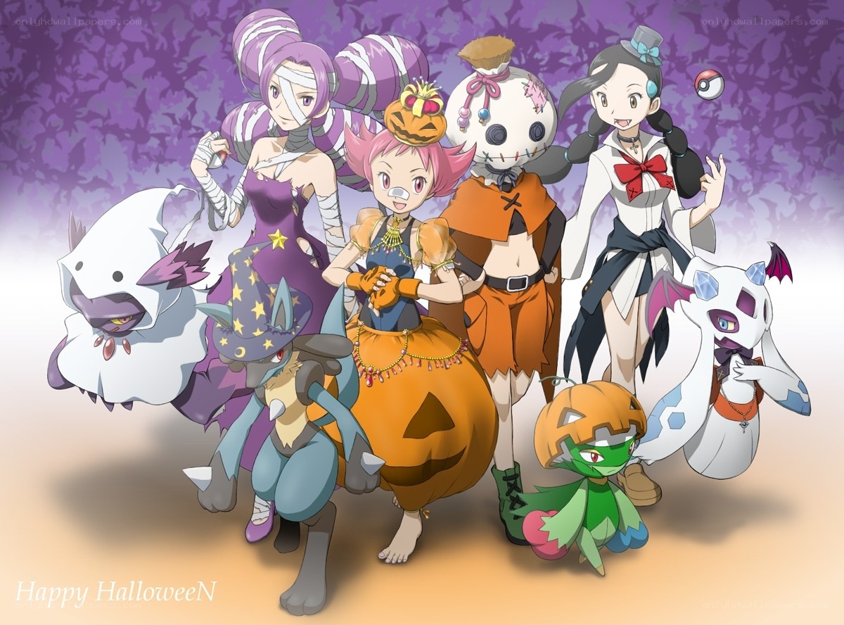Halloween Pokémon characters