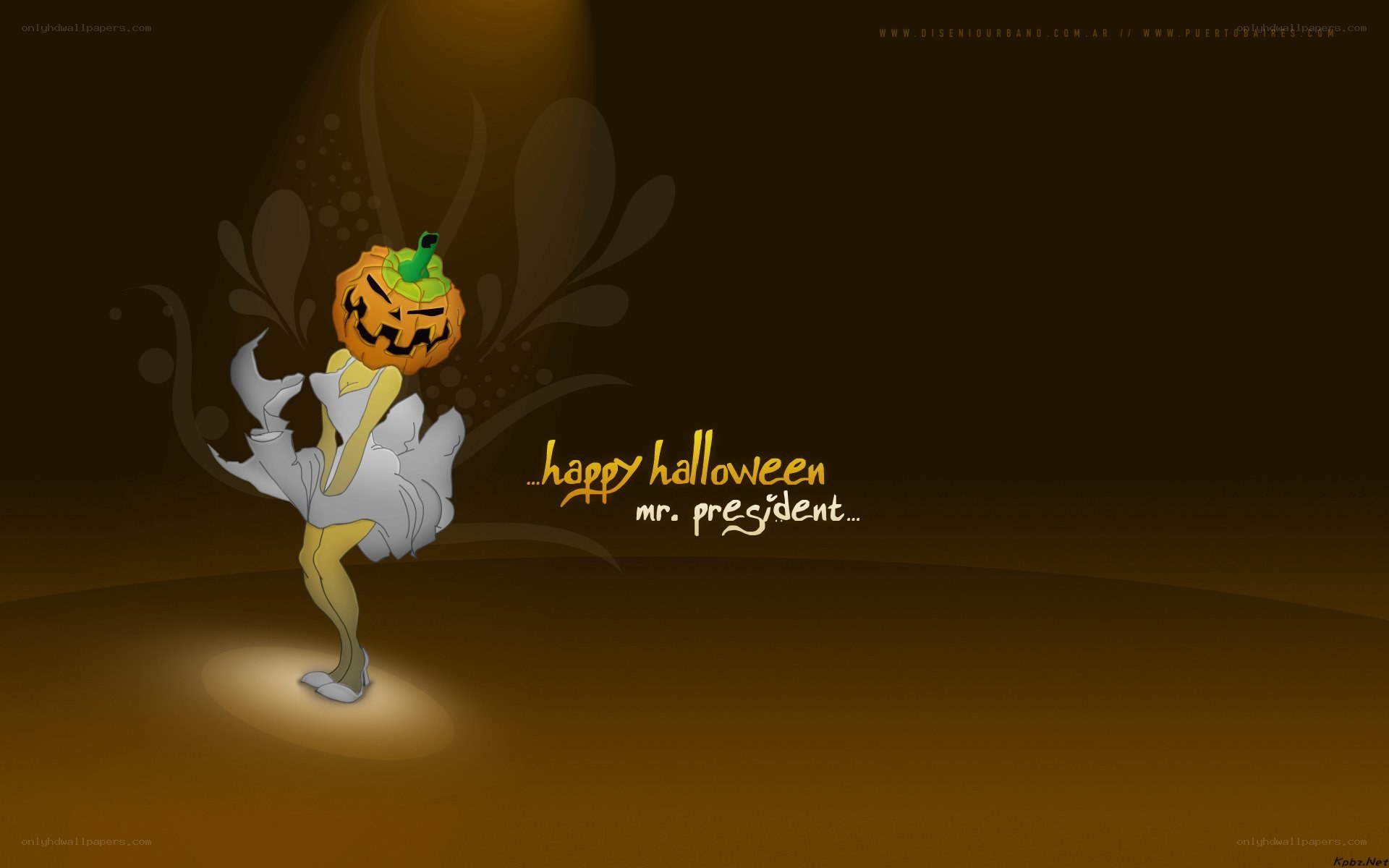 Halloween president character