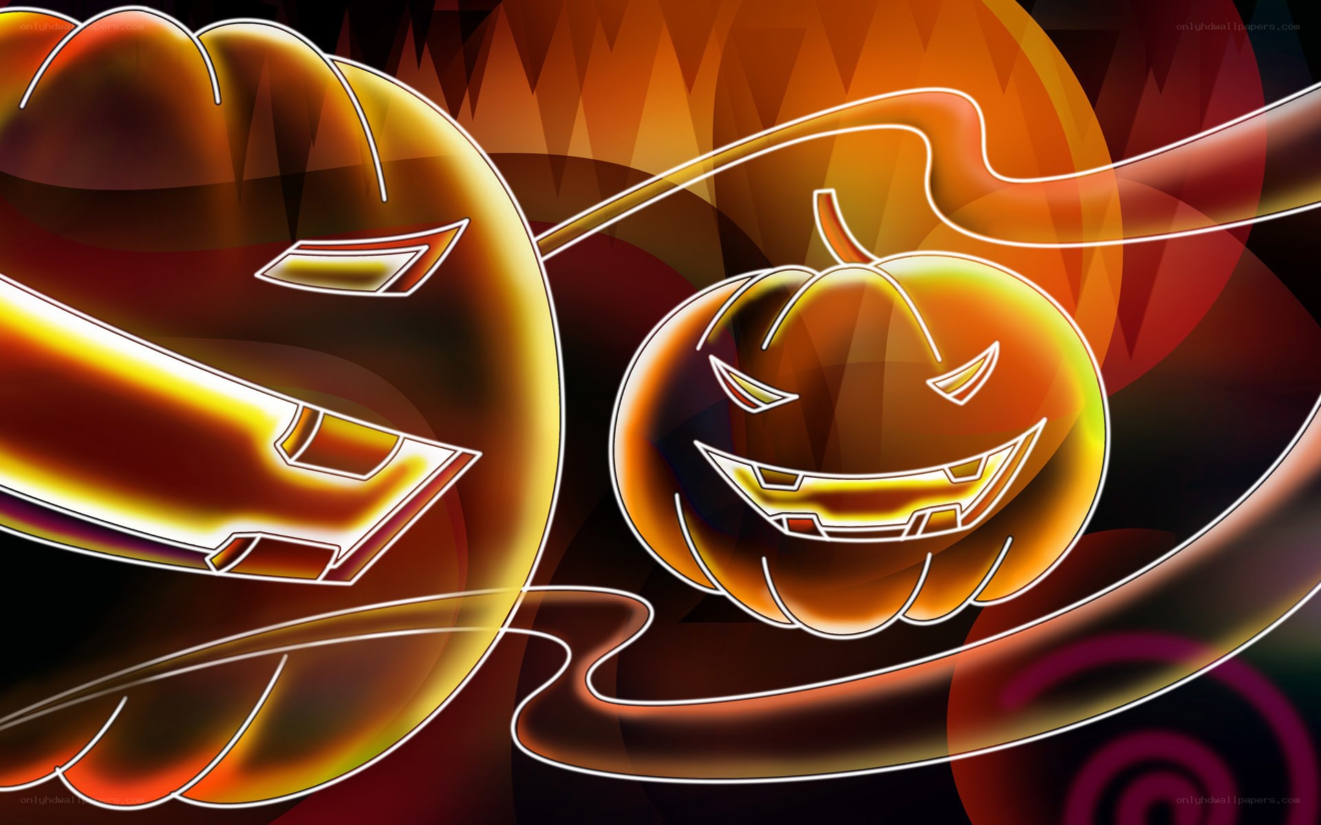 Halloween pumpkin art