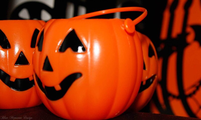 Halloween pumpkin buckets
