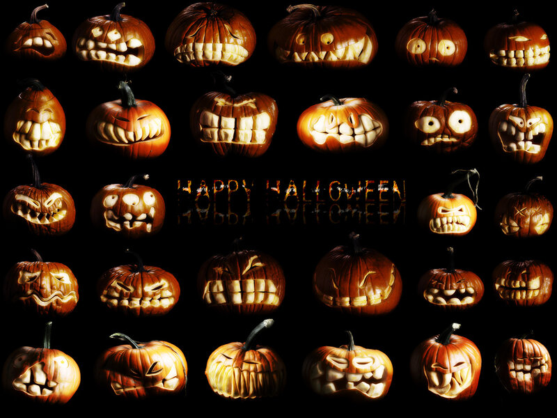 Halloween pumpkin collection