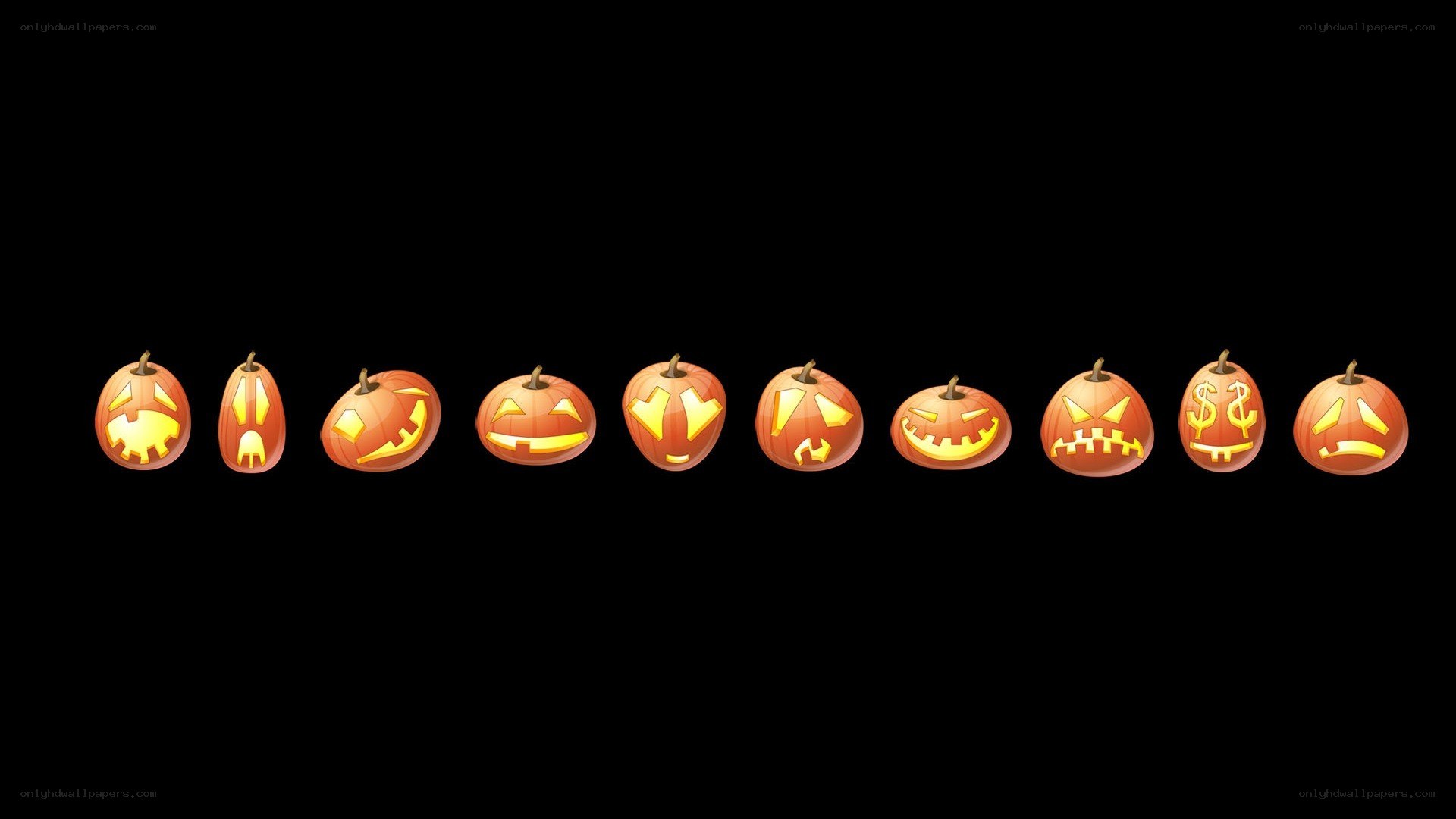 Halloween pumpkin emojis
