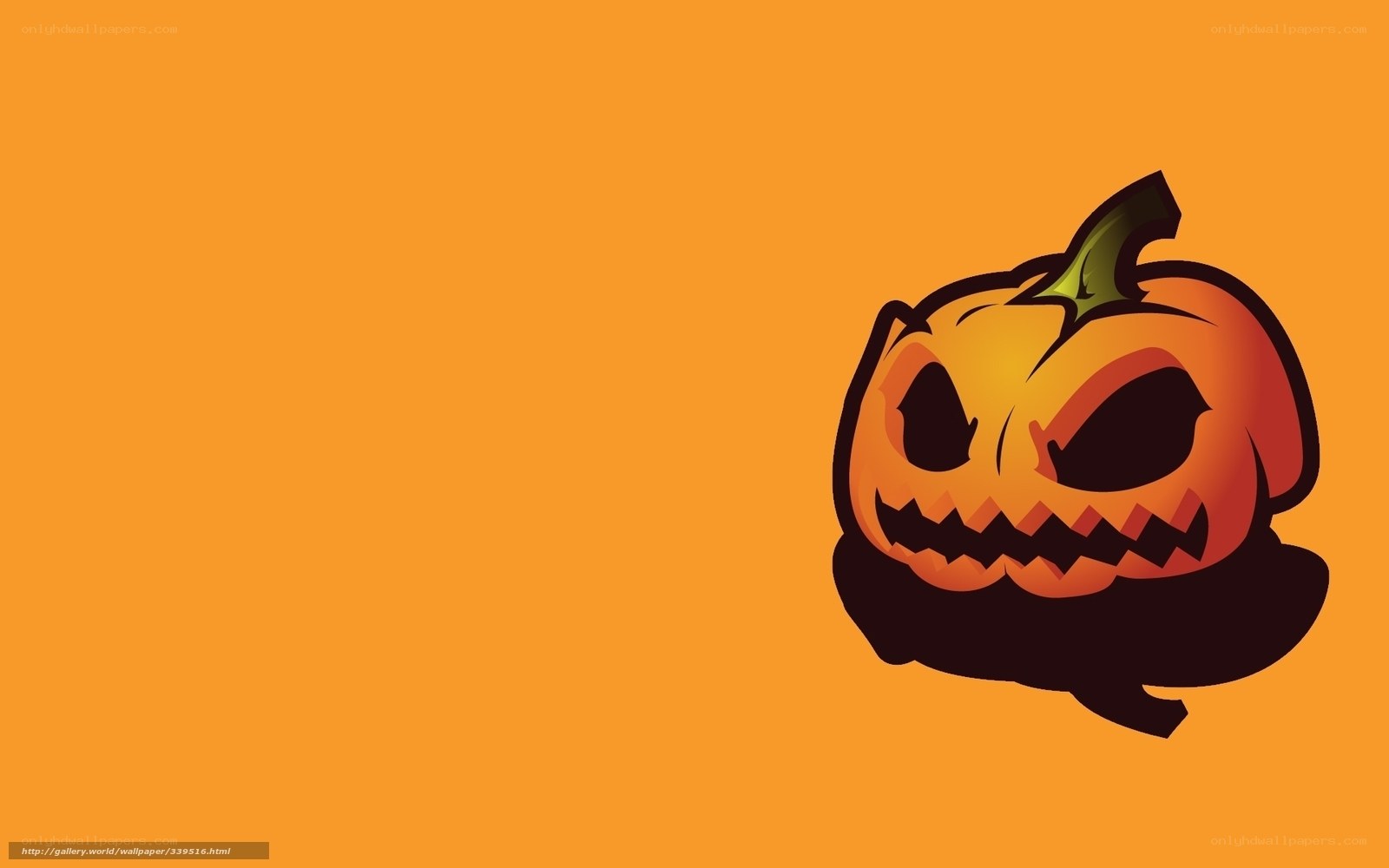 Halloween pumpkin illustration
