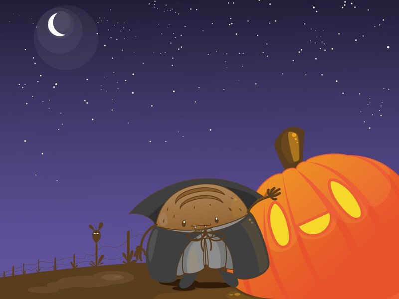 Halloween pumpkin night