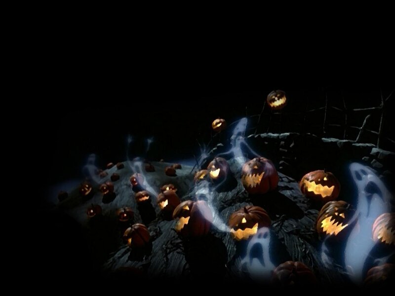 Halloween pumpkin patch