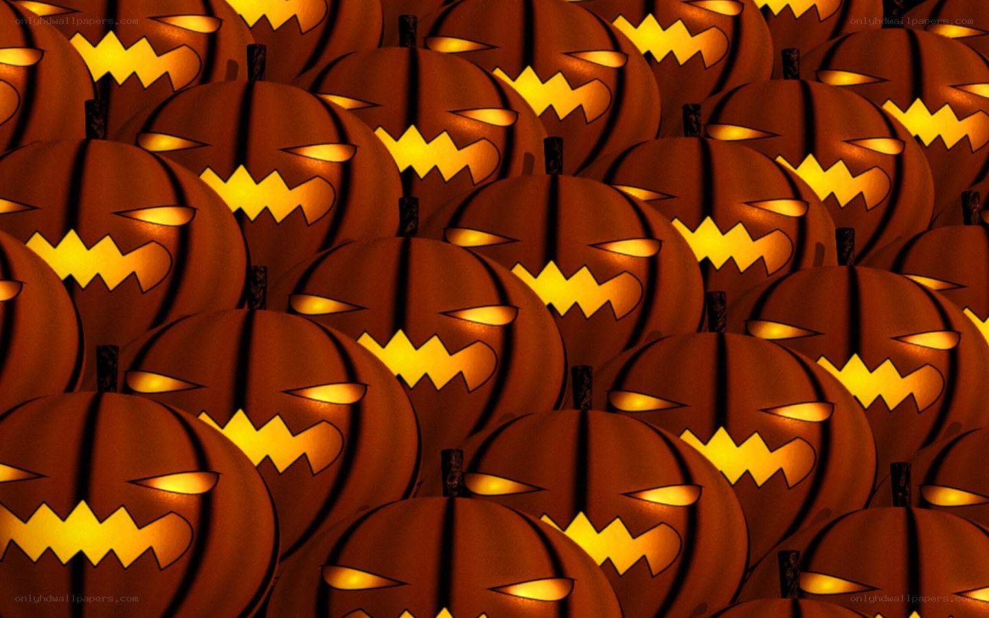 Halloween pumpkin pattern