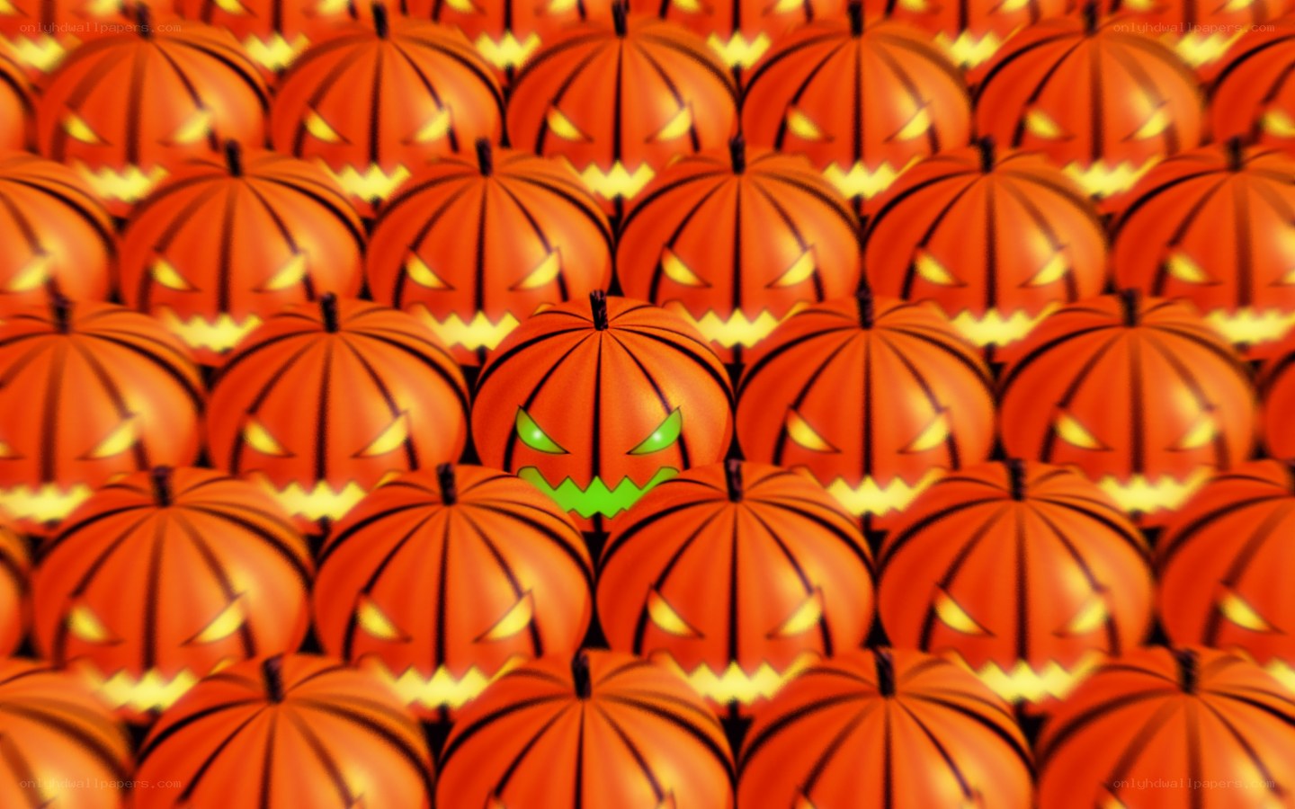 Halloween pumpkin pattern