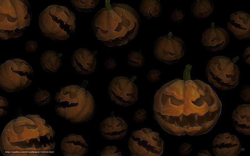 Halloween pumpkin pattern