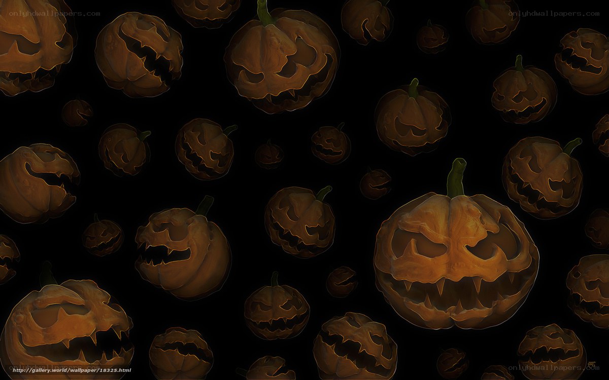 Halloween pumpkin pattern