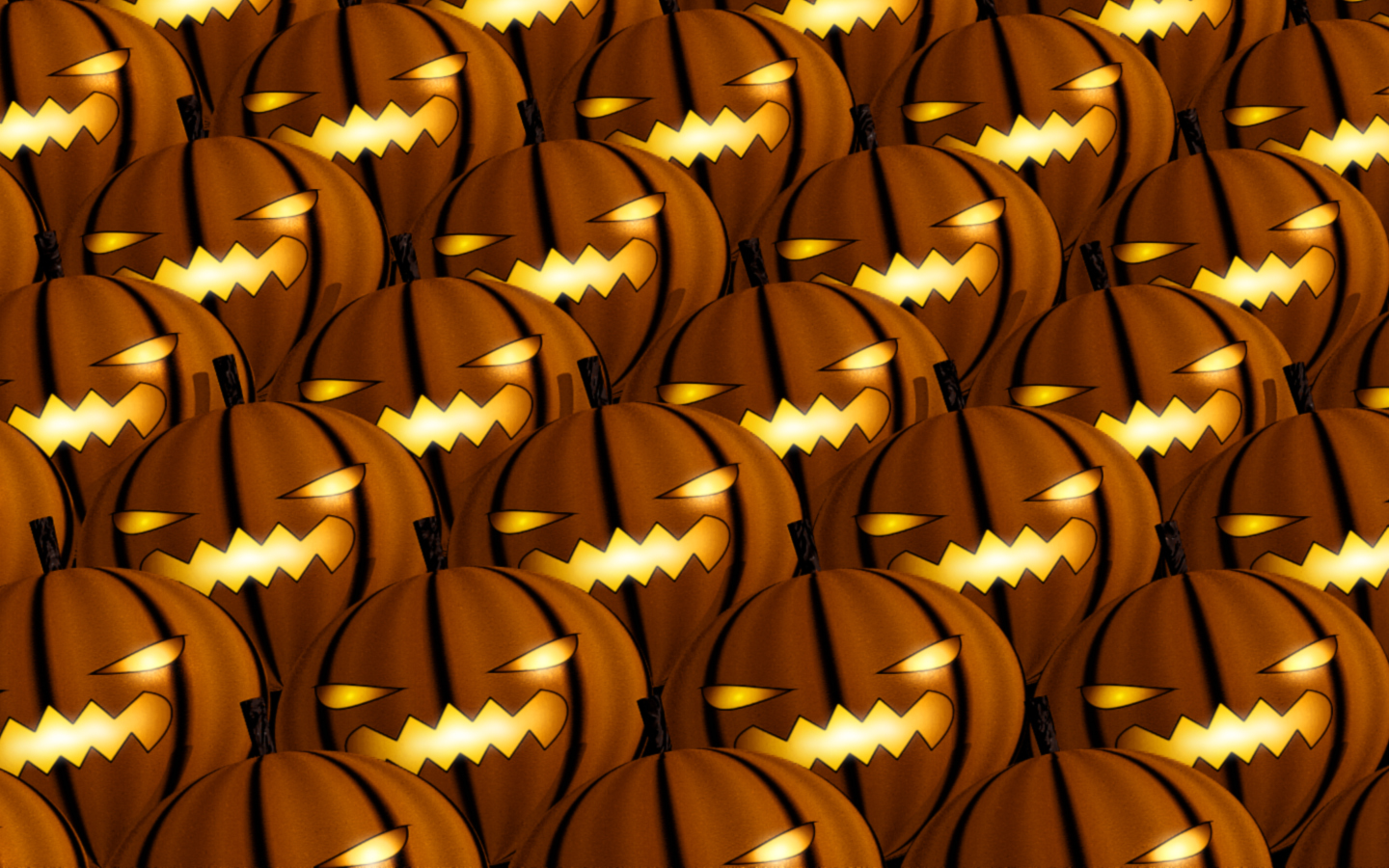Halloween pumpkins pattern