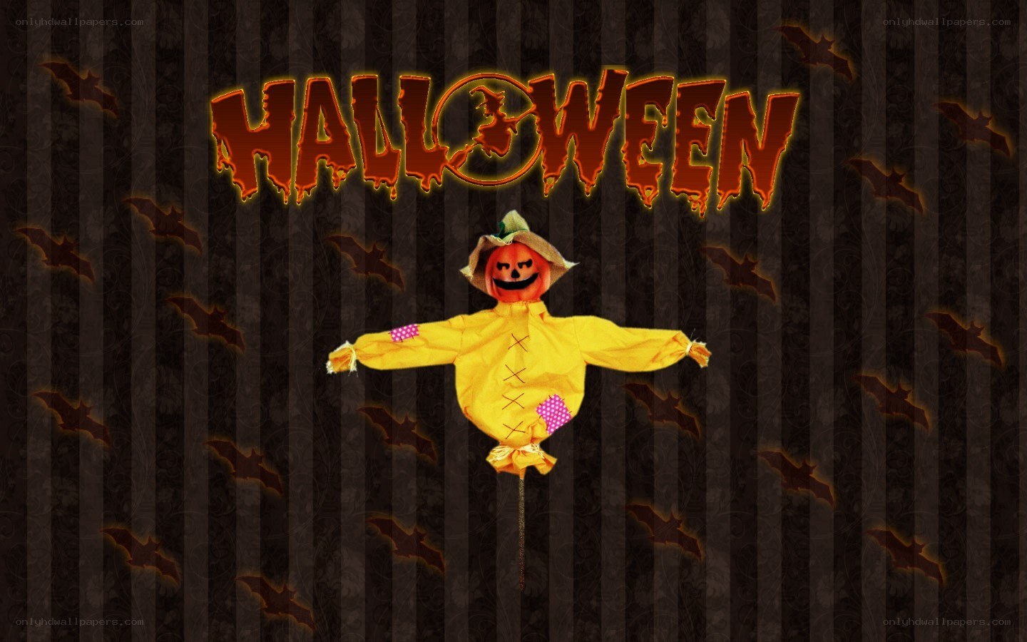 Halloween scarecrow illustration
