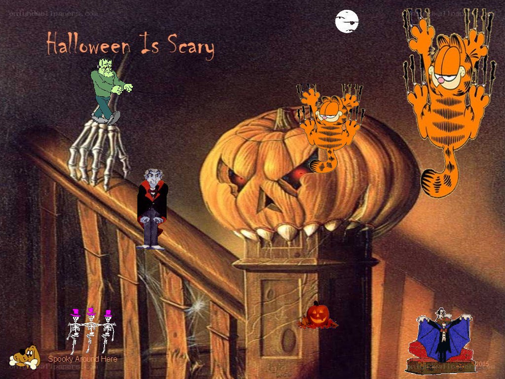 Halloween Scary Scene