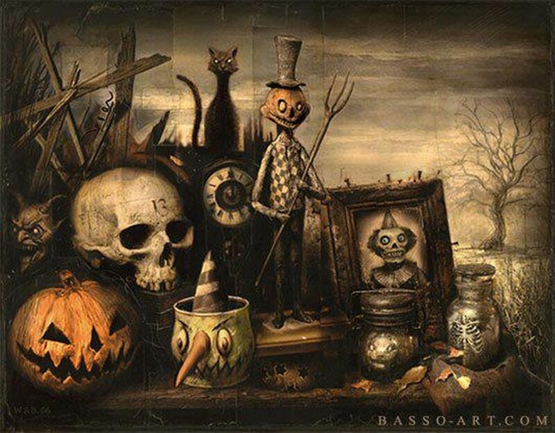 Halloween Still Life