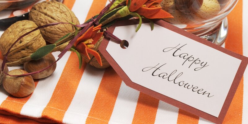 Halloween Tag with Nuts