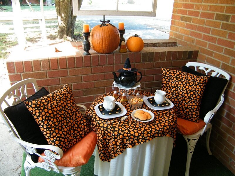 Halloween Tea Set