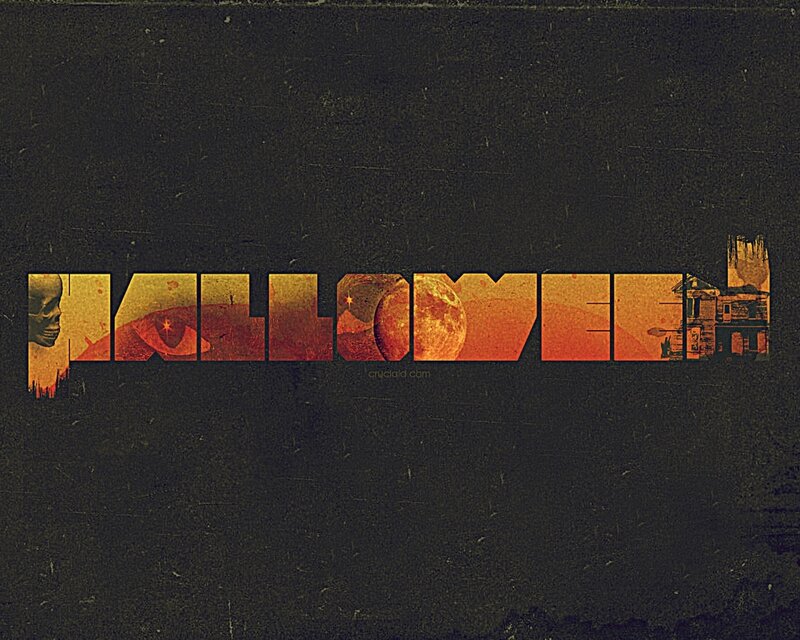 Halloween Text Art