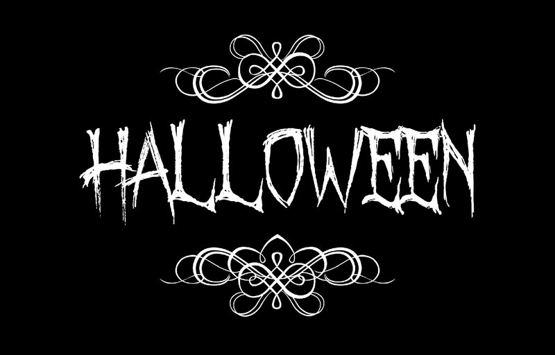Halloween Text Design