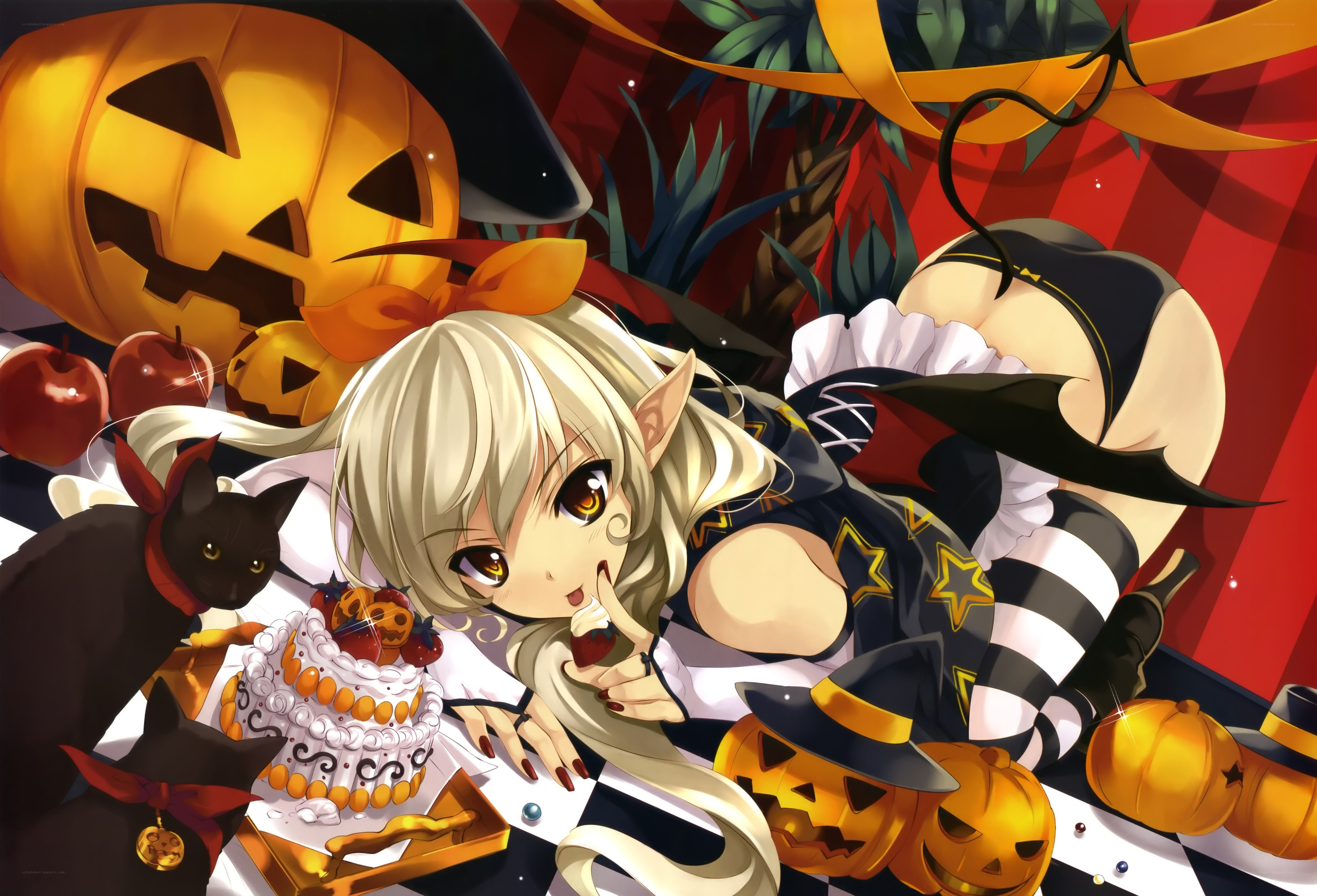 Halloween witch celebration