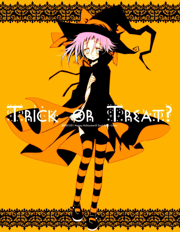 Halloween witch character
