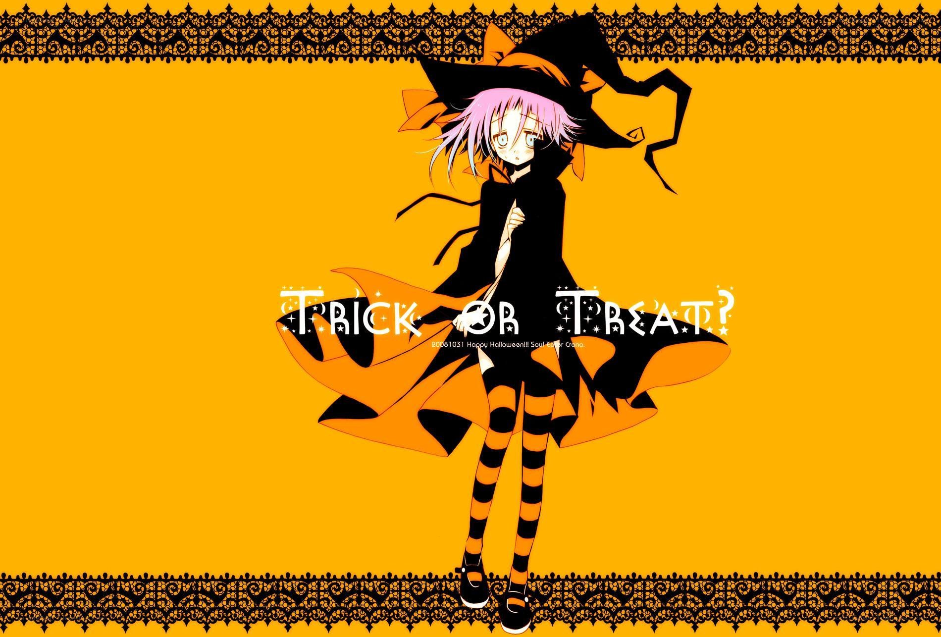 Halloween witch character