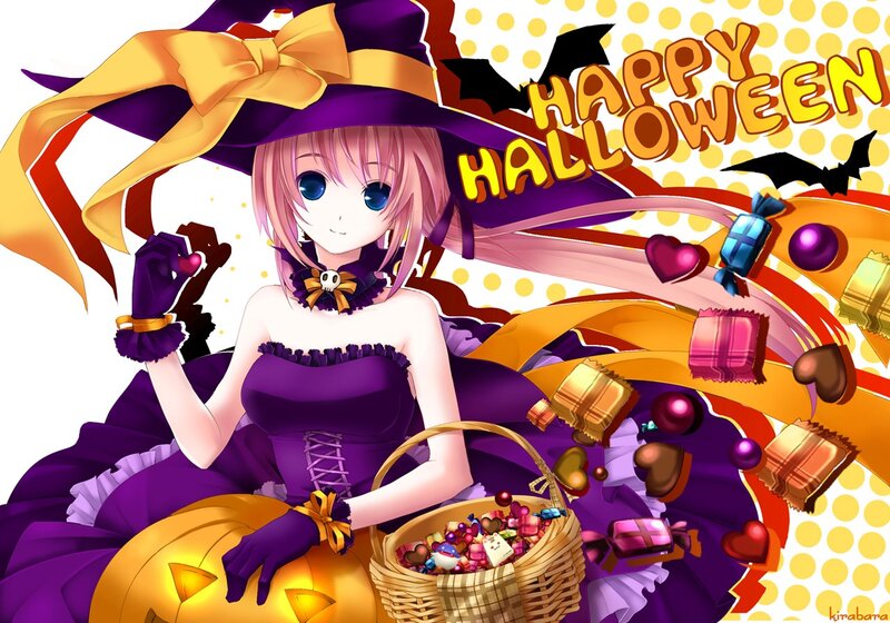Halloween witch girl