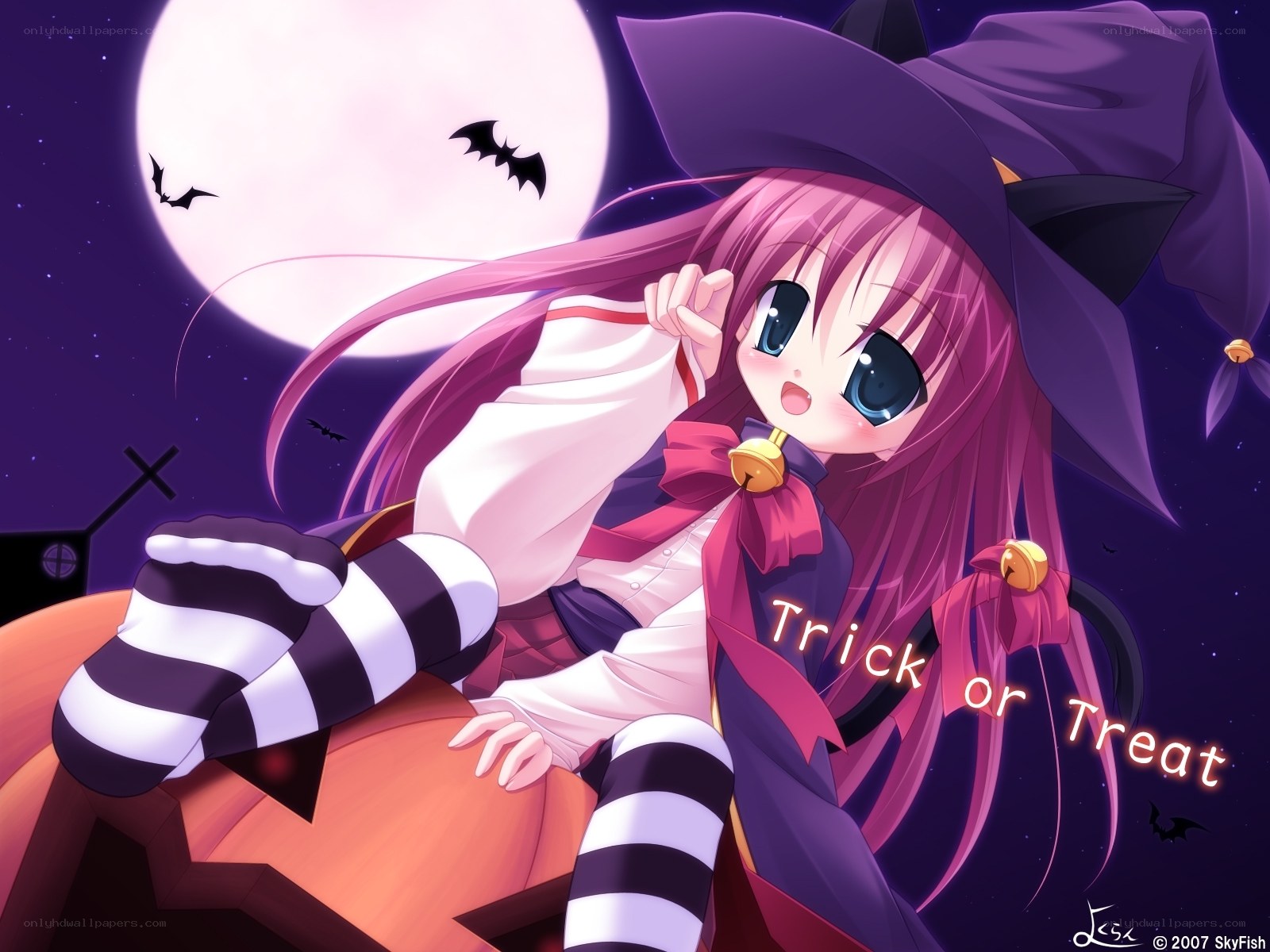 Halloween witch girl