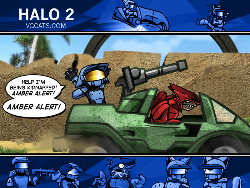 Halo 2 comic strip