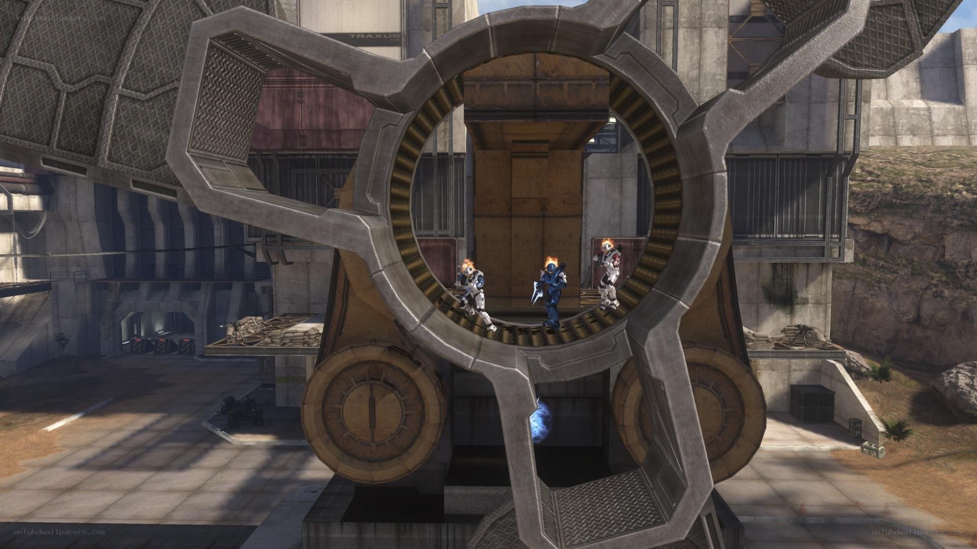 Halo 3 gameplay scene