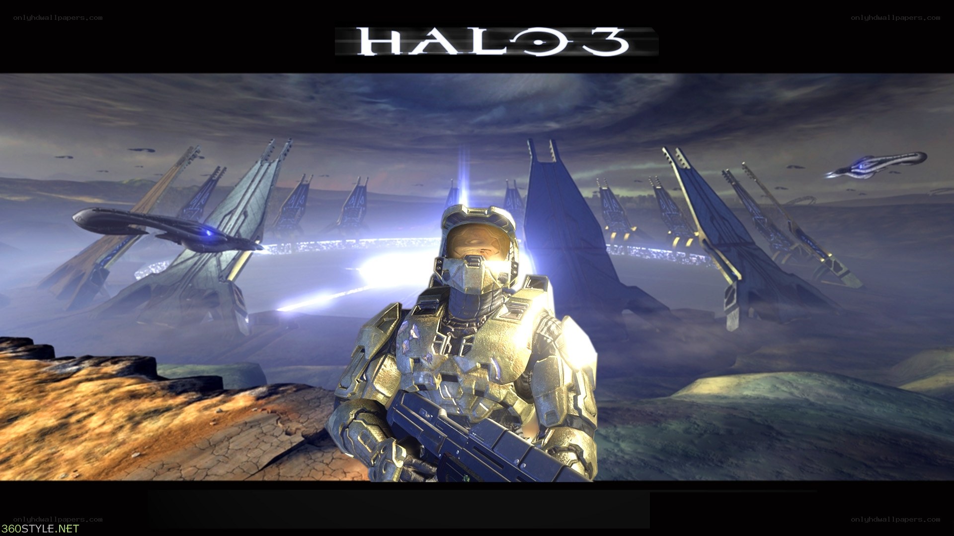 Halo 3 gameplay scene