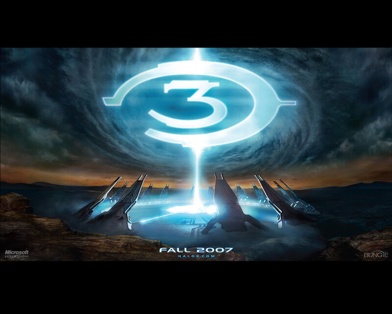 Halo 3 Logo and Ships