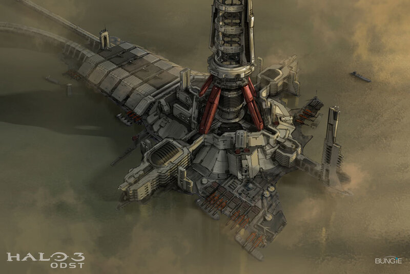 Halo 3 ODST concept art