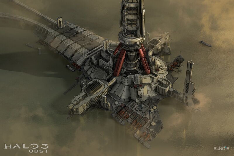 Halo 3 ODST concept art
