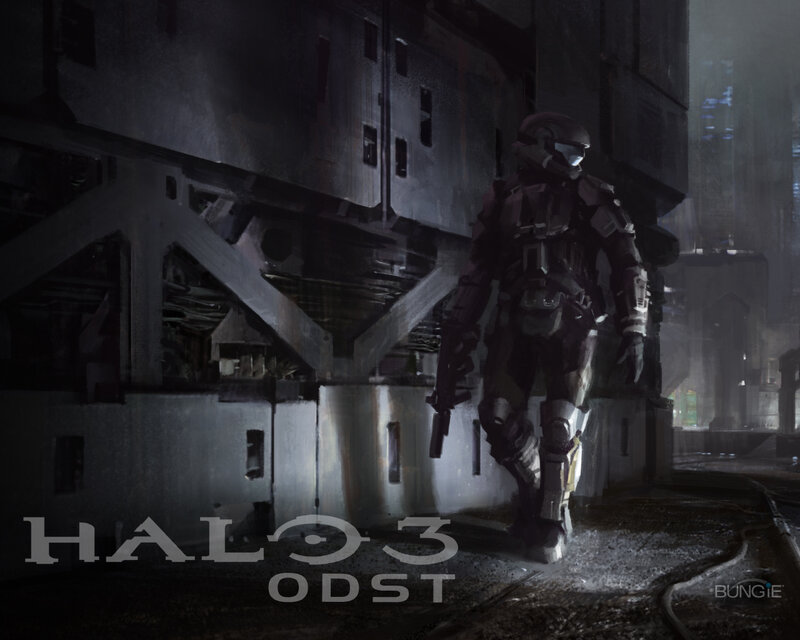 Halo 3 ODST concept art