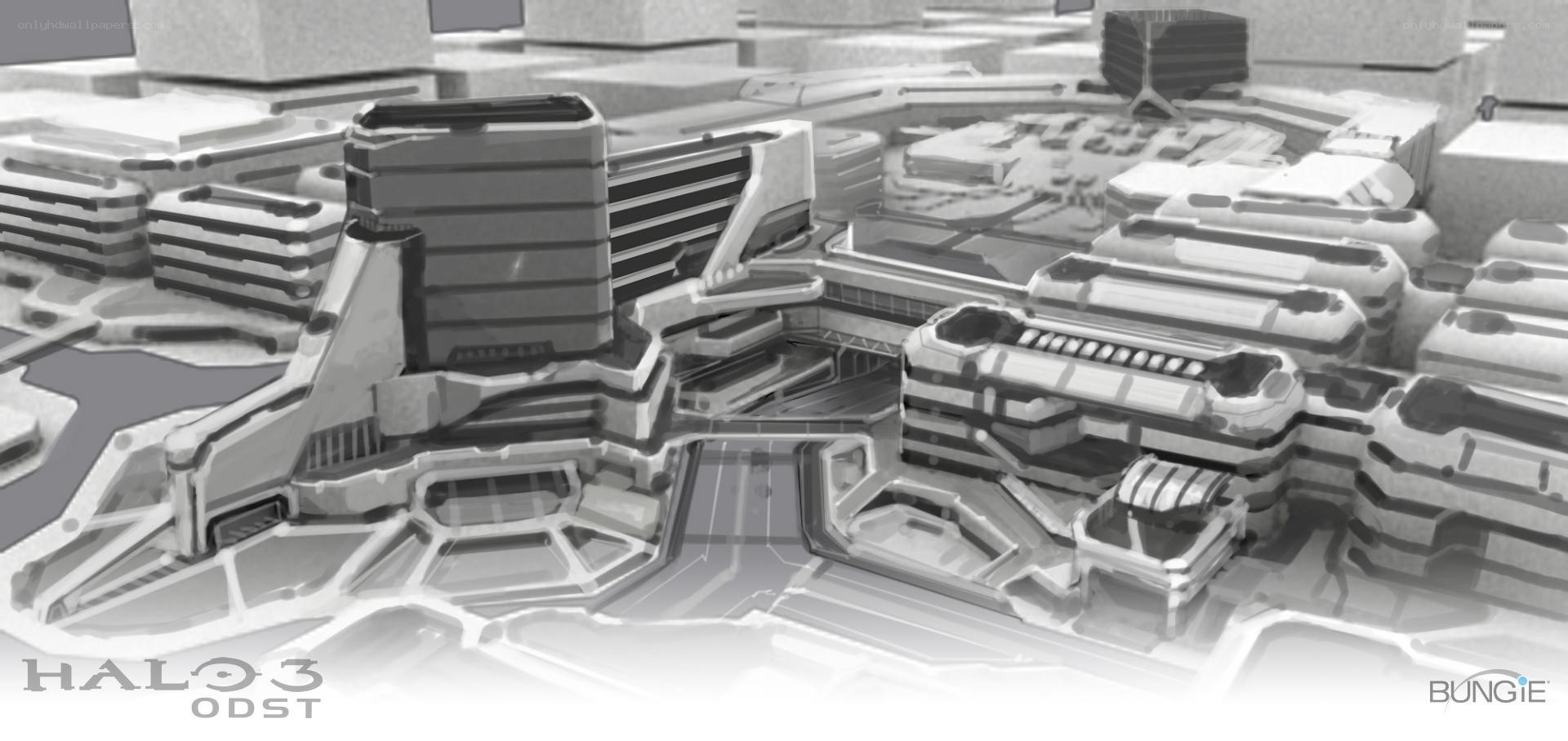 Halo 3 ODST concept art