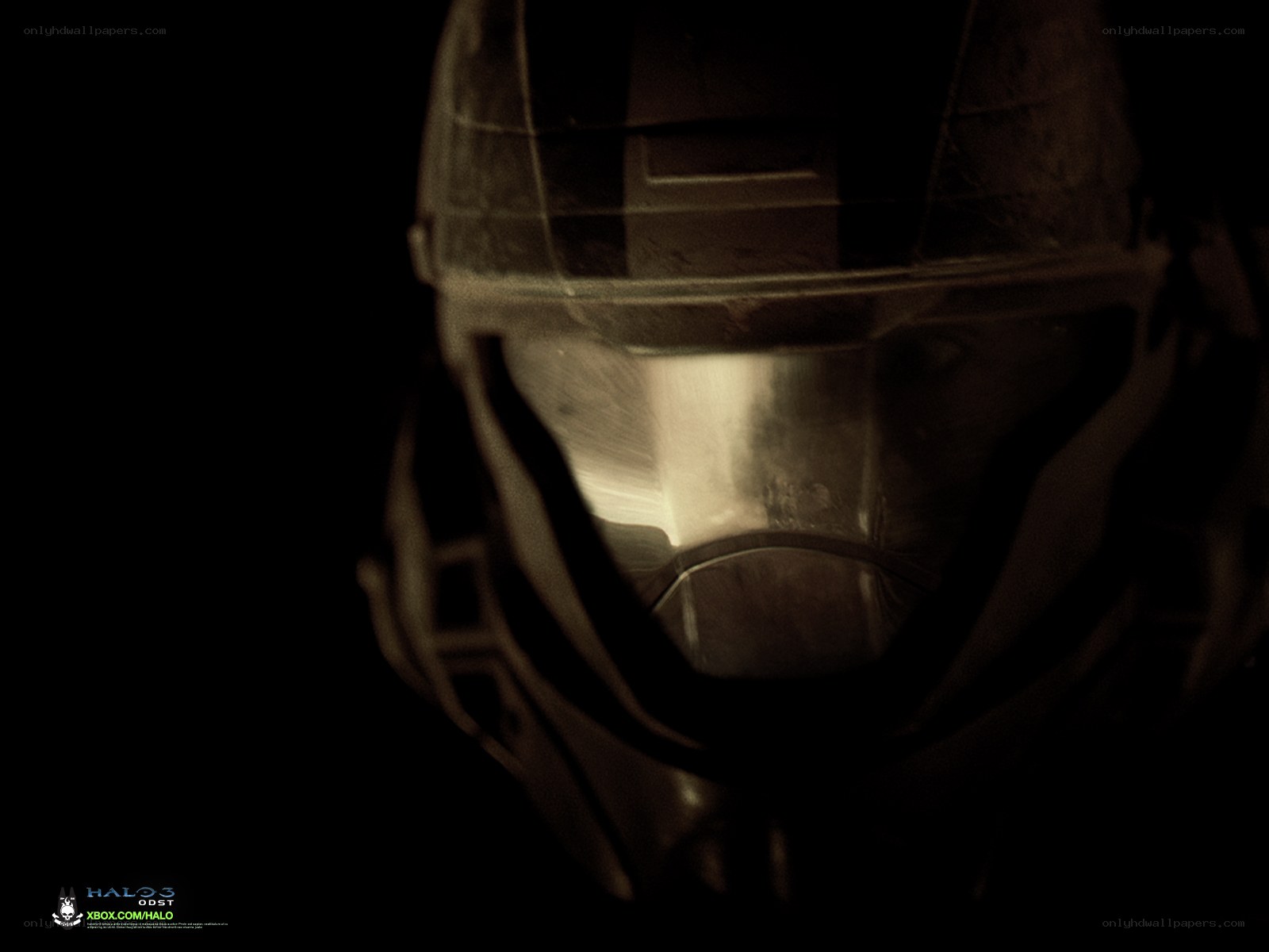 Halo 3 ODST helmet close-up