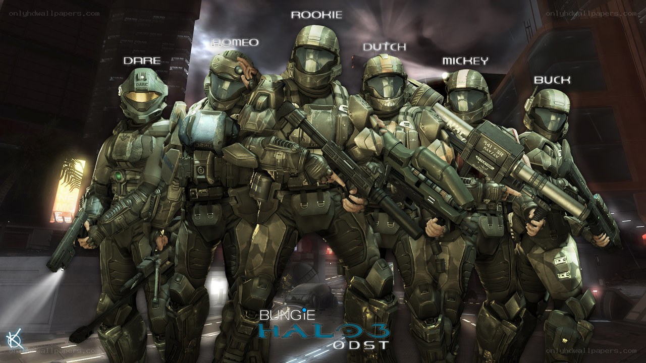 Halo 3 ODST Spartans