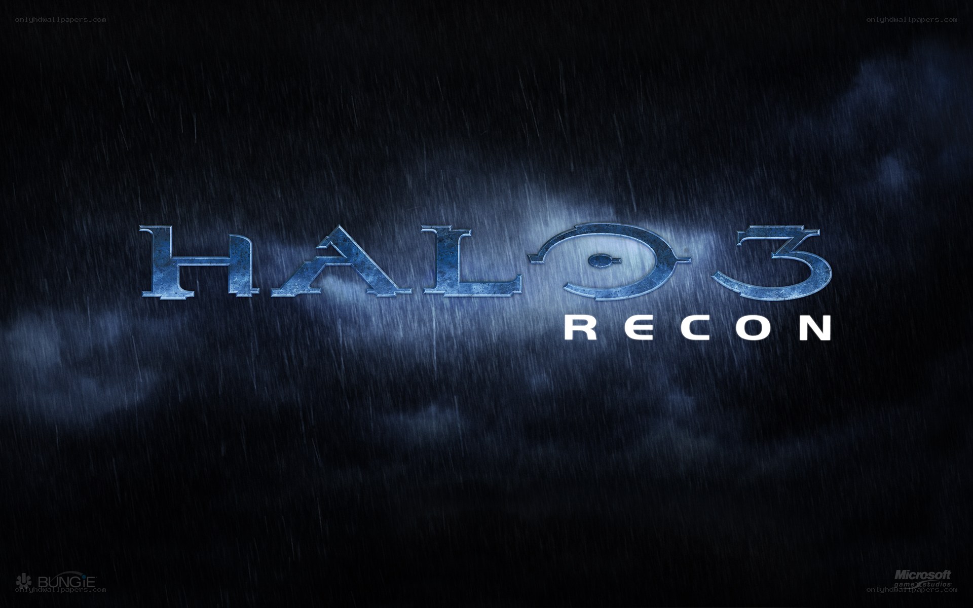 Halo 3: Recon title screen