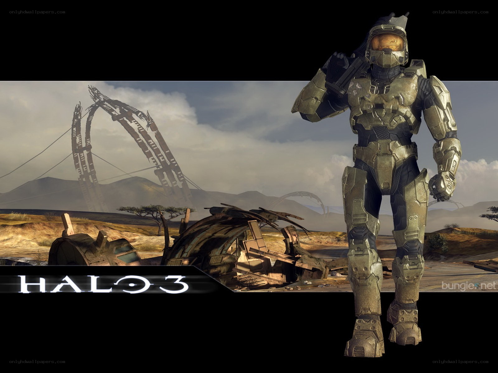 Halo 3 soldier in desert